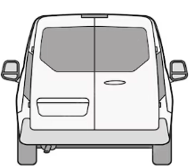 Автомобиль сзади